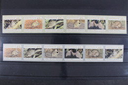 Australien, MiNr. 1279-1284 I + II, Skl, 6er Streifen, Postfrisch - Autres & Non Classés