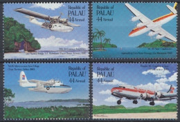 Palau, Flugzeuge, MiNr. 92-95, Postfrisch - Palau