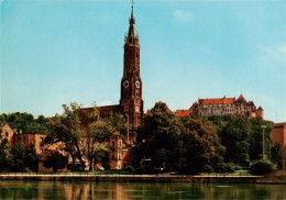 73909443 Landshut  Isar Stadtblick Mit St Martinskirche Und Burg Trausnitz - Landshut