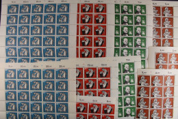Deutschland, MiNr. 243-246, 72 Sätze, Bogenteilen, Ecken, Postfrisch - Unused Stamps