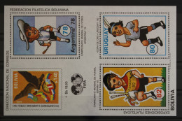 Bolivien, MiNr. Block 98, Fußball WM 1978, Postfrisch - Bolivie