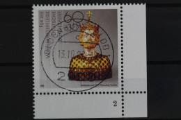 Deutschland (BRD), MiNr. 1384, Ecke Re. U, FN 2, Zentrischer Stempel - Oblitérés