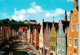 73909440 Landshut  Isar Stadtblick Mit Burg Trausnitz - Landshut