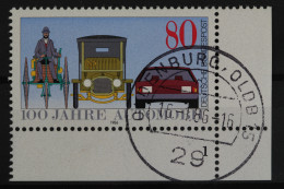 Deutschland (BRD), MiNr. 1268, Ecke Re. Unten, FN 1, EST - Usati