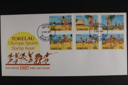 Tokelau-Inseln, MiNr. 142-147, Sport, FDC - Tokelau