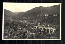 Hornberg, Schwarzwald, Ortsansicht Mit Bahnlinie - Other & Unclassified