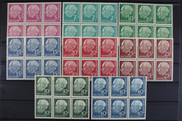 Deutschland, MiNr. 179-260 Y, Sechserblock, 8 Werte, Postfrisch - Unused Stamps