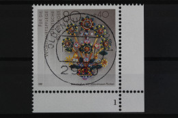 Deutschland (BRD), MiNr. 1386, Ecke Re. U, FN 1, Zentrischer Stempel - Used Stamps