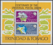 Trinidad Und Tobago, Flugzeuge, MiNr. Block 12, Postfrisch - Trinidad & Tobago (1962-...)