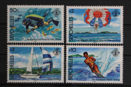 Seychellen, MiNr. 567-570, Wassersport, Postfrisch - Seychellen (1976-...)