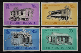 Pitcairn, MiNr. 293-296, Häuser, Postfrisch - Pitcairn Islands