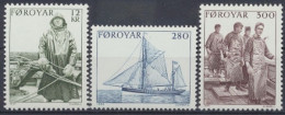 Färöer, MiNr. 103-105, Postfrisch - Isole Faroer