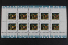 Deutschland, MiNr. 2591, Kleinbogen, Elsheimer, Postfrisch - Unused Stamps