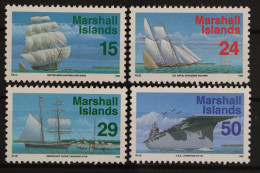 Marshall-Inseln, MiNr. 467-470, Schiffe, Postfrisch - Marshalleilanden