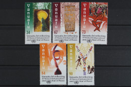 Vanuatu, MiNr. 1116-1120, Kunst, Unabhängigkeit, Postfrisch - Vanuatu (1980-...)