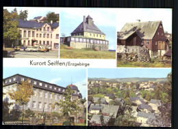 Seiffen/Erzgeb., HOG "Buntes Haus", Schwartenbergbaude, Spielzeugmuseum - Autres & Non Classés