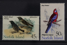 Norfolk-Inseln, MiNr. 117 + 118, Vögel, Postfrisch - Isola Norfolk