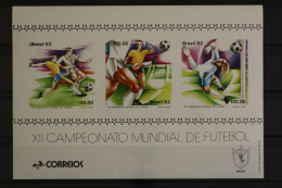 Brasilien, MiNr. Block 48, Fußball WM 1982, Postfrisch - Sonstige & Ohne Zuordnung