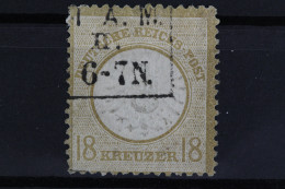 Deutsches Reich, MiNr. 28, Gestempelt, BPP Fotobefund - Gebraucht