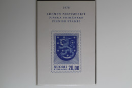 Finnland, MiNr. 822-833, Jahresmappe 1978, Postfrisch - Andere & Zonder Classificatie