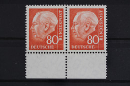 Deutschland, MiNr. 264 X W, Paar,UR Fehlendes Zahnloch, Postfrisch - Ongebruikt