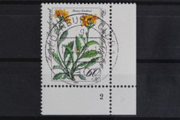 Deutschland (BRD), MiNr. 1189, Ecke Re. U, FN 2, Zentrischer Stempel - Usati