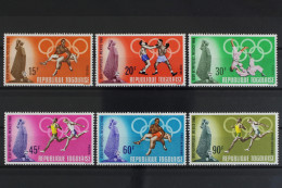 Togo, MiNr. 661-666, Postfrisch - Togo (1960-...)