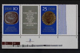 DDR, MiNr. W Zd 230 L, Leerfeld, Ecke Re. Unten, Postfrisch - Unused Stamps