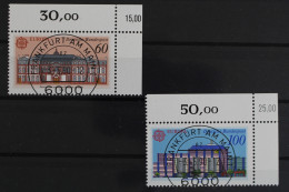 Deutschland (BRD), MiNr. 1461-1462, Ecke Rechts Oben, Kbwz, VS F/M - Used Stamps