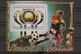 Guinea-Bissau, MiNr. Block 89, Fußball WM 78, Postfrisch - Guinea-Bissau