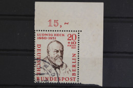Berlin, MiNr. 168, Ecke Rechts Oben, Gestempelt - Used Stamps