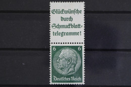 Deutsches Reich, MiNr. S 183, Falz - Se-Tenant
