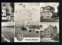 Oseebad Ahlbeck, 3 FDGB Erholungsheime, Strand, Wappen - Autres & Non Classés