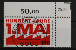 Deutschland (BRD), MiNr. 1459, Ecke Rechts Oben, Kbwz, VS F/M - Used Stamps