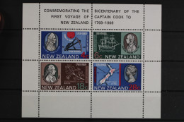 Neuseeland, MiNr. Block 1, James Vook, Postfrisch - Autres & Non Classés