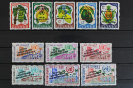 Guinea, MiNr. 56-66, Postfrisch - Guinée (1958-...)