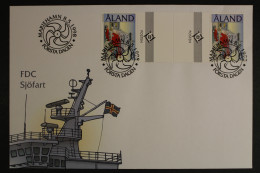Aland, MiNr. 142, Zwischenstegpaar, FDC - Ålandinseln