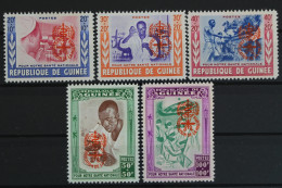 Guinea, MiNr. 95-99 B, Postfrisch - Guinee (1958-...)