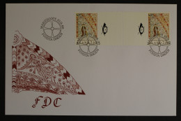 Aland, MiNr. 42, Zwischenstegpaar Mit Posthorn, FDC - Aland