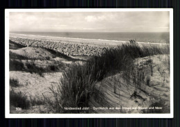 Nordseebad Juist, Blick Aus Den Dünen Auf Strand U.ndMeer - Autres & Non Classés