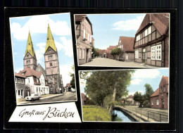 Bücken Kr. Nienburg, Kirche, Strassenansicht - Other & Unclassified