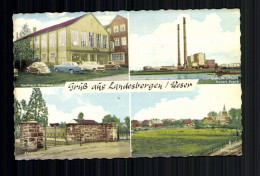 Landesbergen, Weser, Kr. Nienburg, Kaufhaus, Dampfkrafrwerk, Ortspartie - Altri & Non Classificati