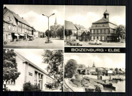 Boizenburg Kr. Hagenow, Rathaus, Kulturhaus "Kurt Bürger", Hafen - Autres & Non Classés