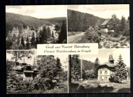 Waldbärenburg, Erzgeb., OT Von Bärenburg, 4 Ortsansichten - Other & Unclassified