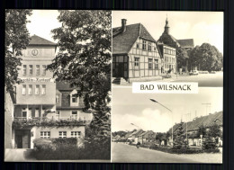 Bad Wilsnack Kr. Perleberg, Puschkin-Kurhaus, Markt, Thälmannstraße - Sonstige & Ohne Zuordnung