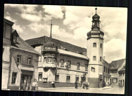 Gerbstedt Kr. Hettstedt, Marktplatz Mit Rathaus - Autres & Non Classés