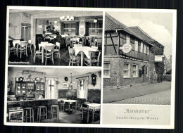 Landesbergen, Kr. Nienburg, "Ratskeller", Zwei Innenbilder - Sonstige & Ohne Zuordnung