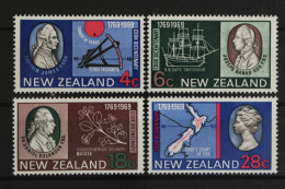 Neuseeland, MiNr. 510-513, James Cook, Postfrisch - Sonstige & Ohne Zuordnung