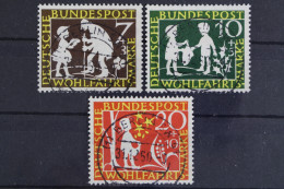Deutschland (BRD), MiNr. 322, 323, 324, Zentr. Berlin 61, Gestempelt - Oblitérés