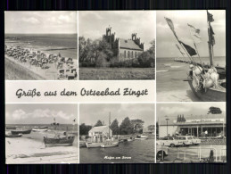 Ostseebad Zingst, Strand Boote, Hafen Am Strom, Kaufhalle - Autres & Non Classés